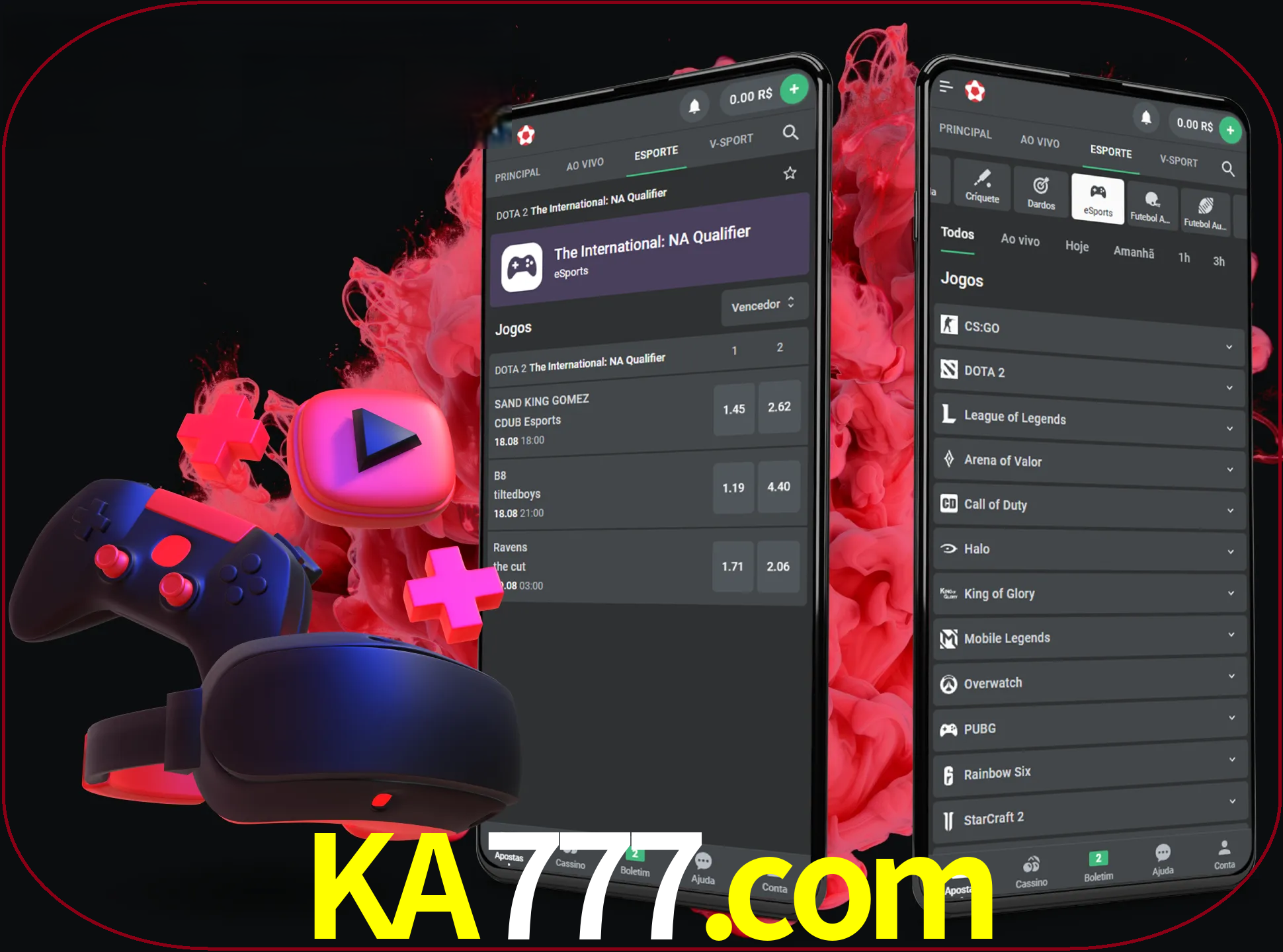 Para ter a aplicação móvel ka777 no seu smartphone, basta descarregar o ficheiro apk e seguir as instruções.